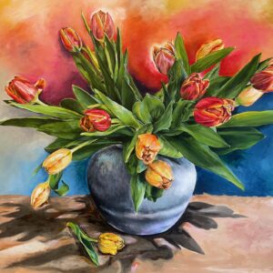 #0001 tulpen in vase