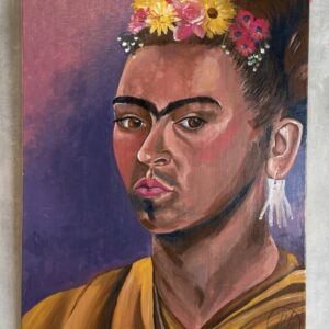 #0034 porträt FRIDA KAHLO / portrait FRIDA KAHLO