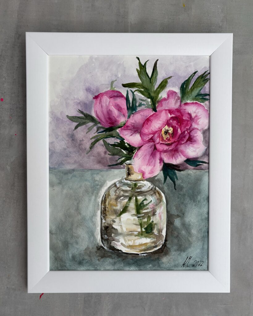 #0022 pfingstrose pink