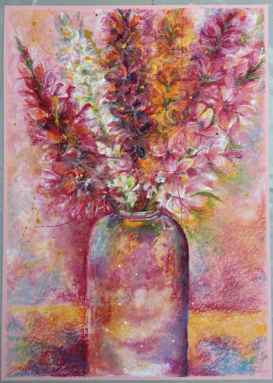 #0153 wilde gladiolen / wild gladioli