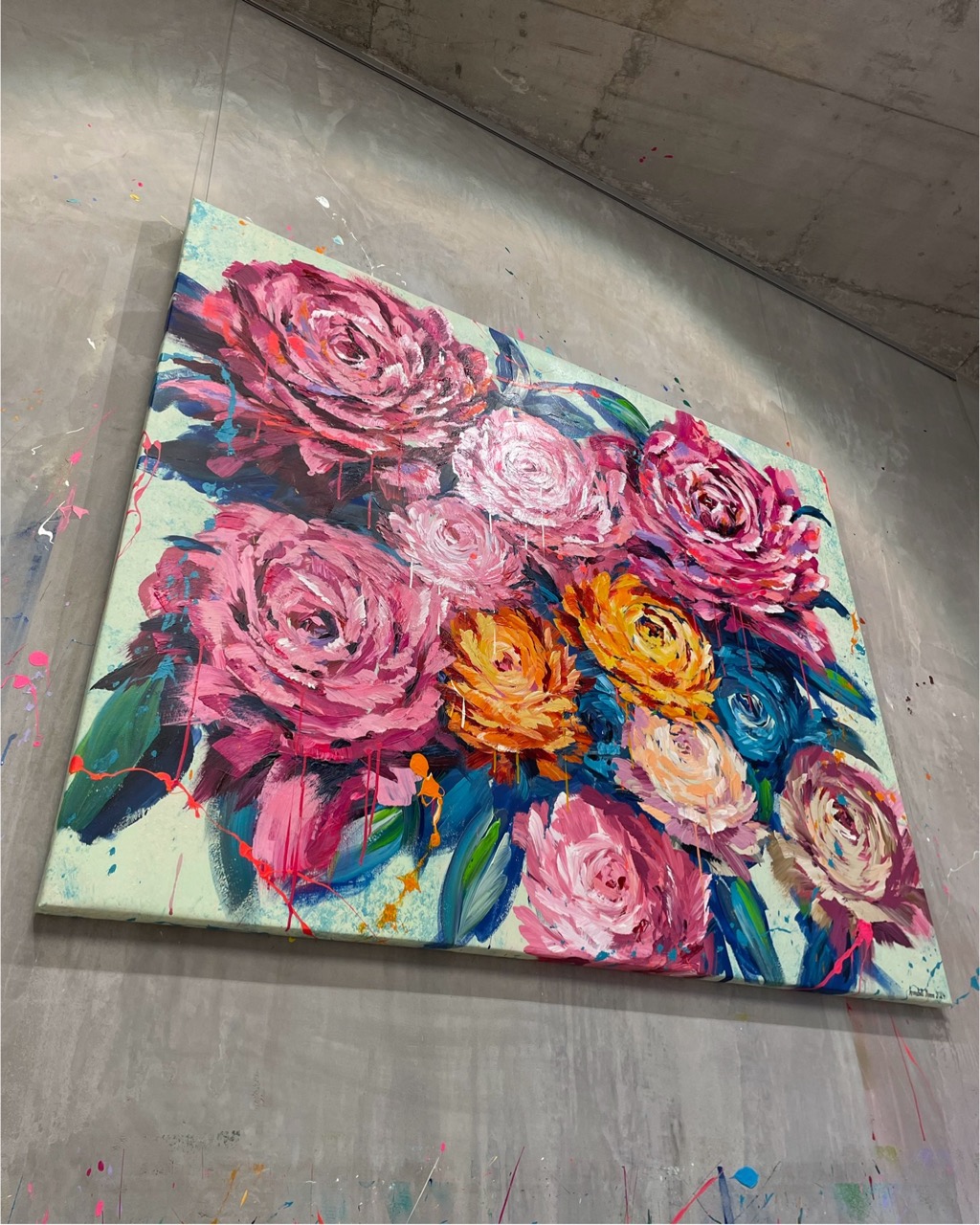 #0096 kraftvolle rosen / strong roses – Bild 3