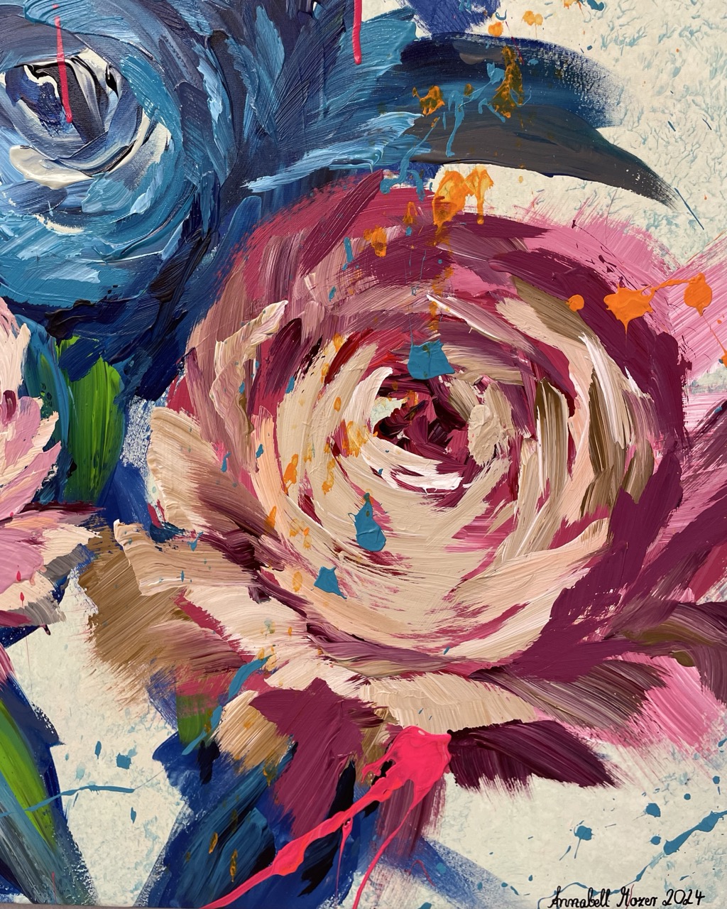 #0096 kraftvolle rosen / strong roses – Bild 2