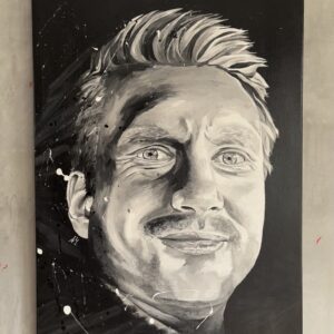 #0125 schwarzes porträt mann / black portrait man