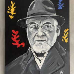 #0071 HENRI MATISSE porträt / HENRI MATISSE portrait