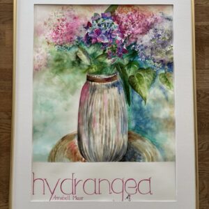 #0146 hortensie sommeraquarell / hydrangea summer