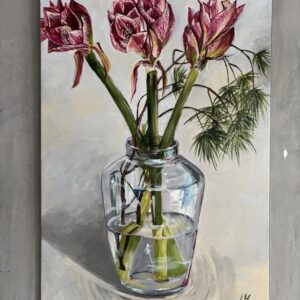 #0061 dunkelrote amaryllis / dark red amaryllis