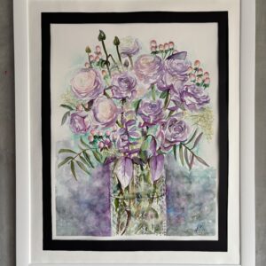 #0109 geburtstagsstrauß I in lila / birthday bouquet I in purple