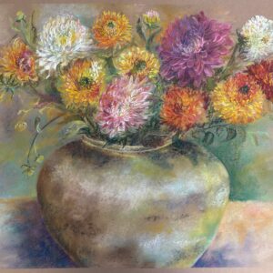 #0154 leuchtende dahlien / radiant dahlias