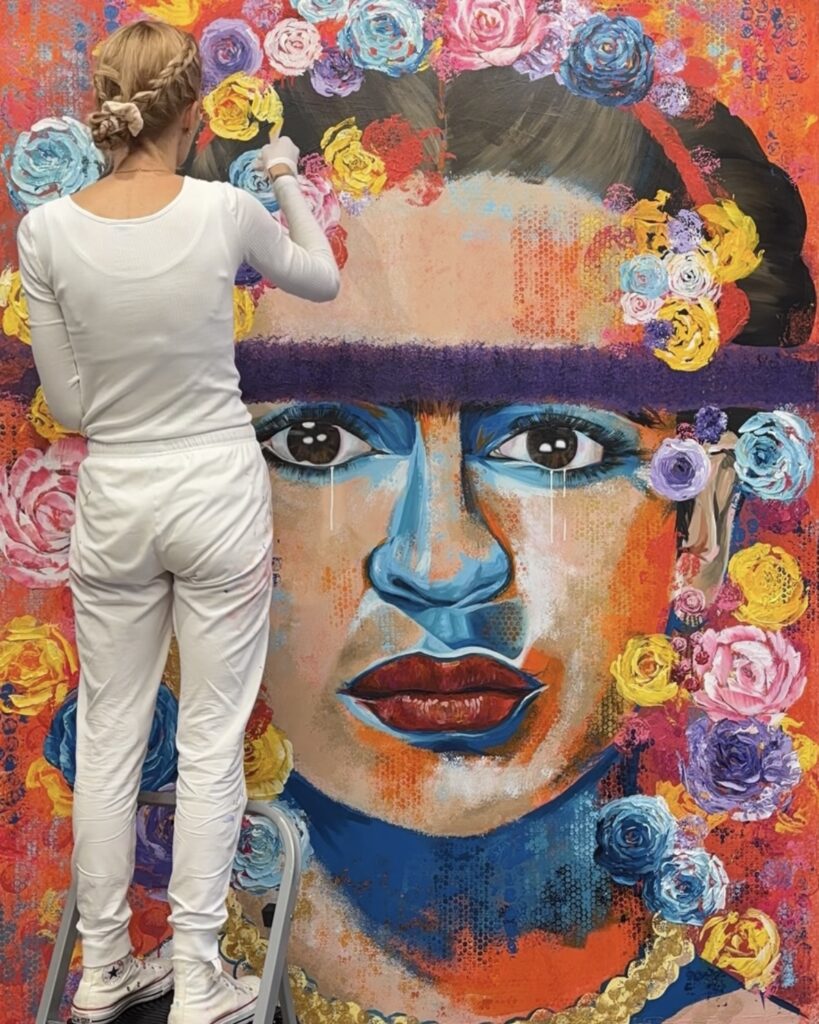 #0100 FRIDA II streetart style