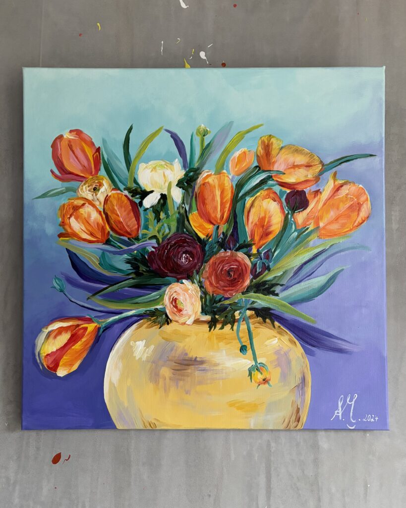#0076 floraler farbrausch