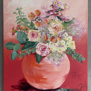 #0057 schöner rosenstrauß / lovely bouquet of roses