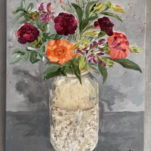 #0066 geburtstagsblumen in vase 1 / birthday flowers in vase 1