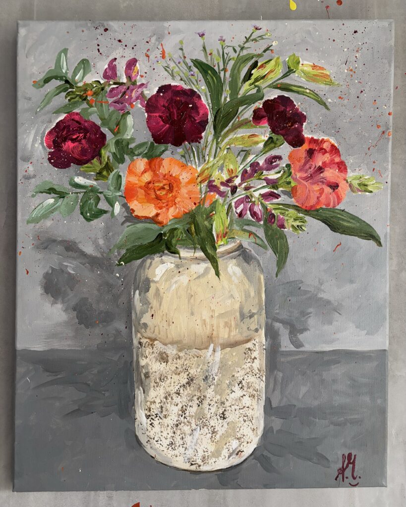 #0066 geburtstagsblumen in vase 1