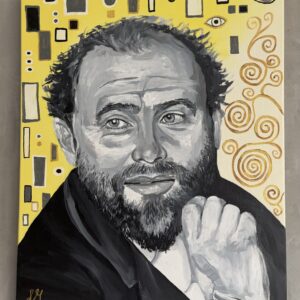 #0143 GUSTAV KLIMT porträt / GUSTAV KLIMT portrait