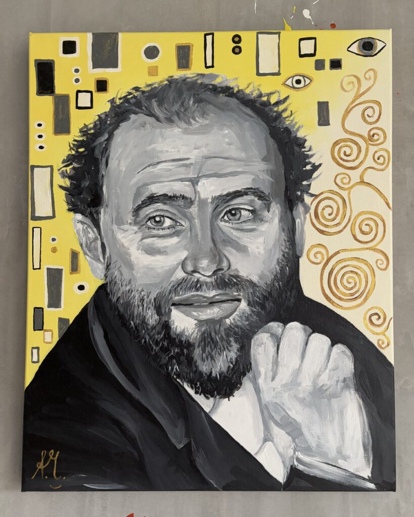 #0143 GUSTAV KLIMT portrait