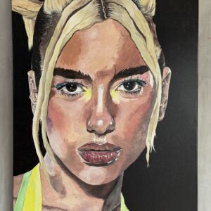 #0045 DUA LIPA popart / DUA LIPA popart