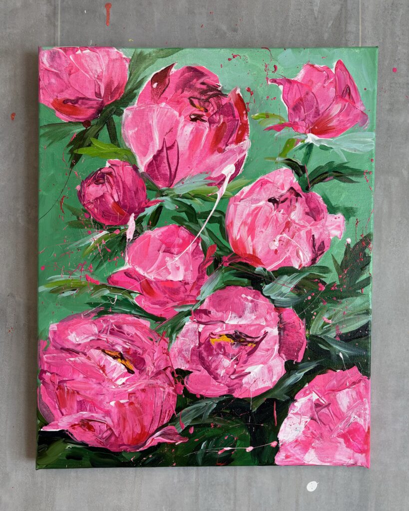 #0065 abstrakte pfingstrosen in pink