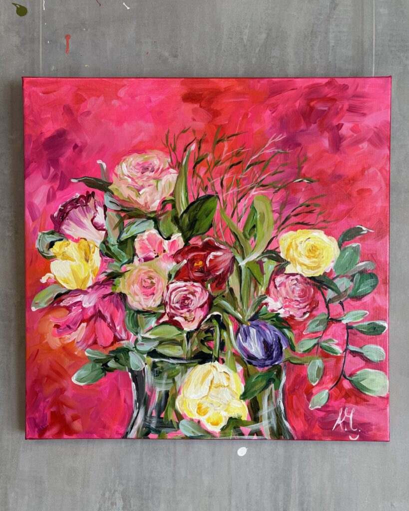 #0064 geburtstagsblumen in vase 2