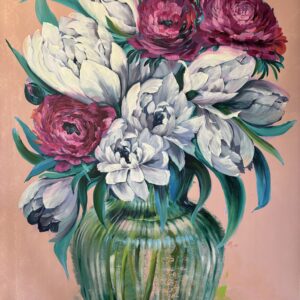 #0172 tulips in transparent tension - where petals learn to breathe